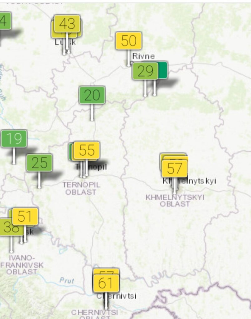 1 У Рівному перевірили повітря після пожежі в Тернополі