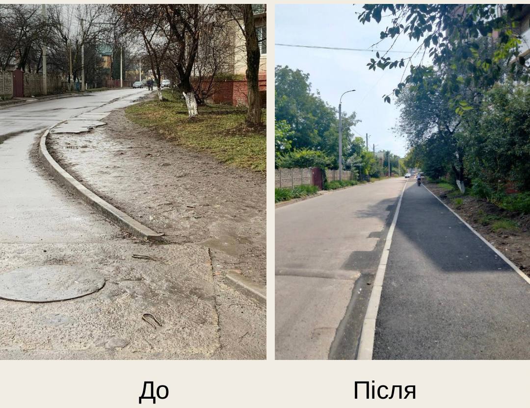 У селищі Рівненської громади ремонтують тротуар та дорогу 0000
