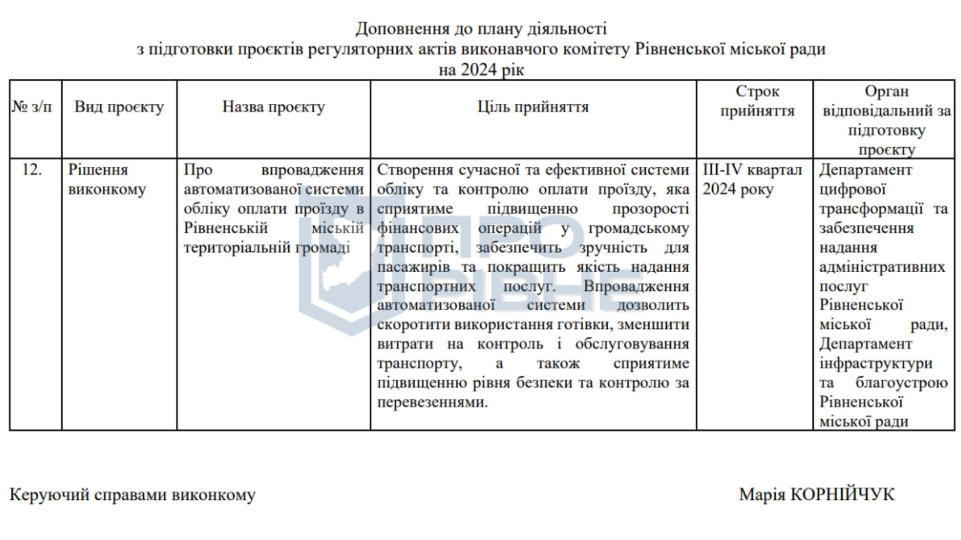 1 У громадському транспорті Рівного з'явиться електронний квиток
