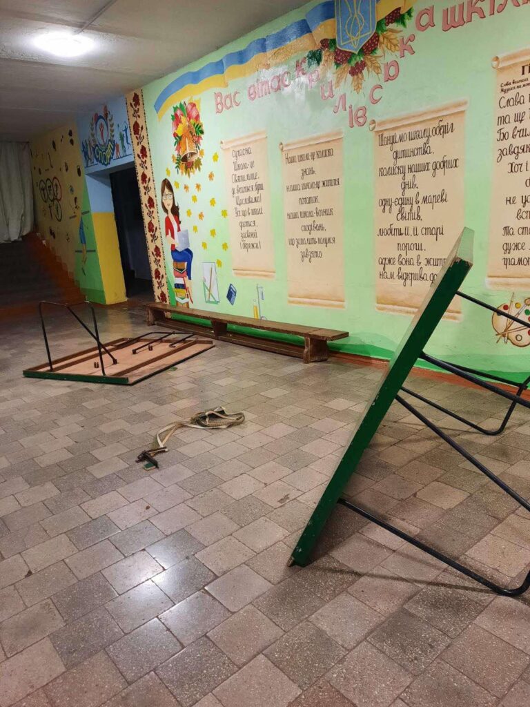 1 На Рівненщині школярі розгромили ліцей