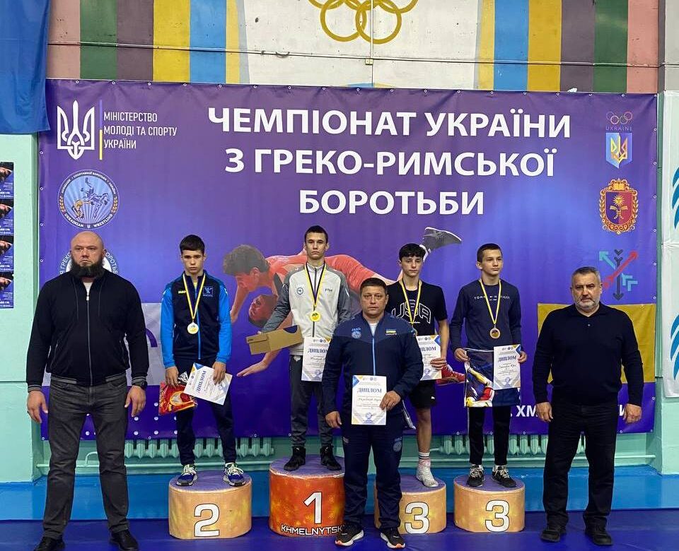 Рівненщина поповнилася чемпіоном України з греко-римської боротьби та посіла друге місце серед 19ти областей-учасниць