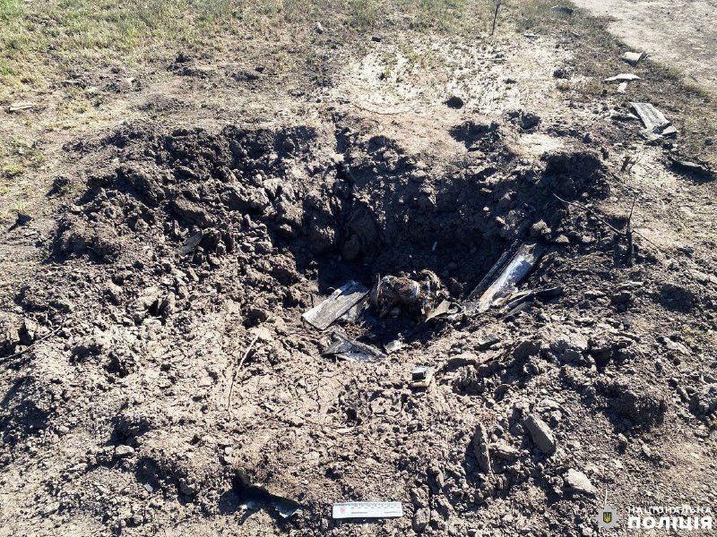 1 Поліція Рівненщини показала уламки збитих ворожих літальних апаратів (ФОТО)
