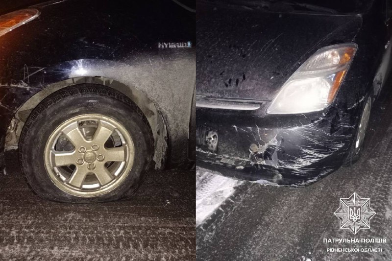 П’яний водій у Рівному не впорався з керуванням і в’їхав у паркан 0000
