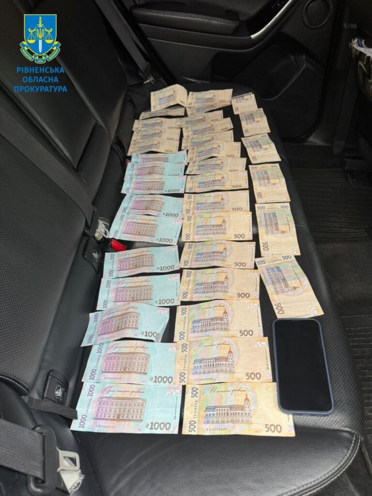 1 Голову громади на Рівненщині зловили на хабарі за вирубку майже 800 новорічних дерев