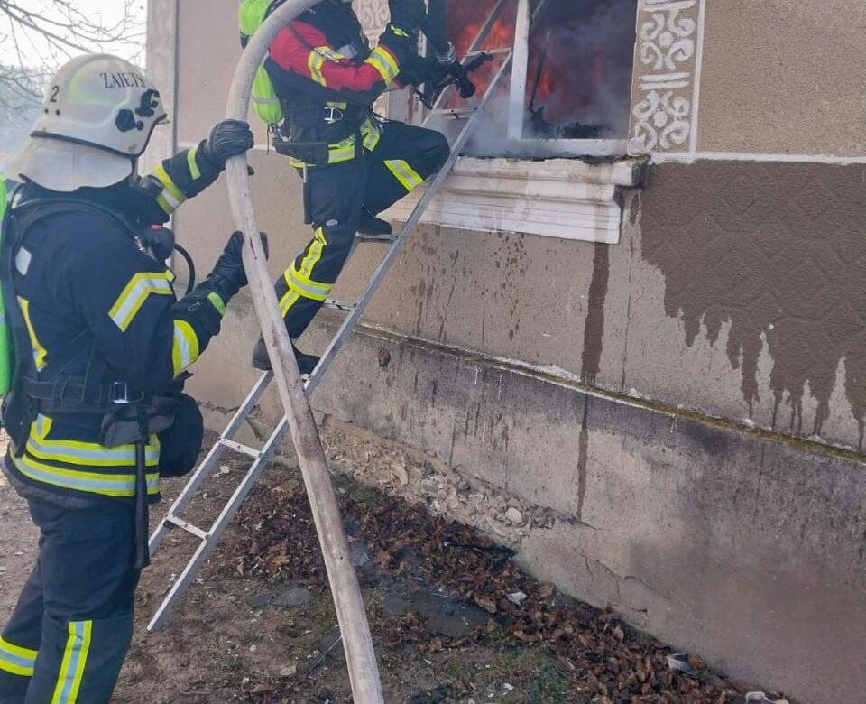 У Дубенському районі сталася пожежа: на щастя, обійшлося без жертв