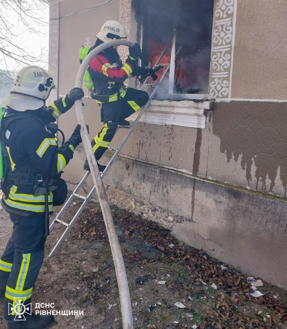 У Дубенському районі сталася пожежа: на щастя, обійшлося без жертв 0000