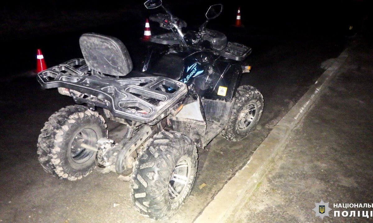 Упав із квадроцикла: на Сарненщині внаслідок ДТП тяжко травмувався неповнолітній