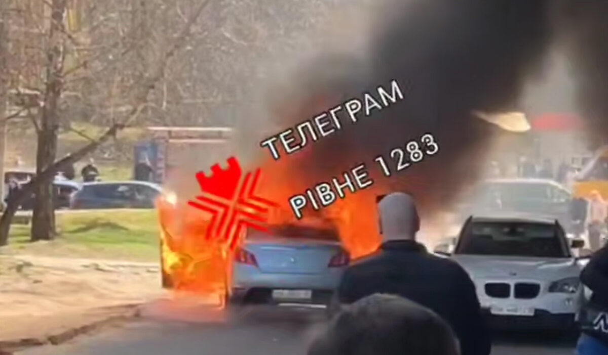 Вибух авто у Рівному виявився терактом: деталі від правоохоронців