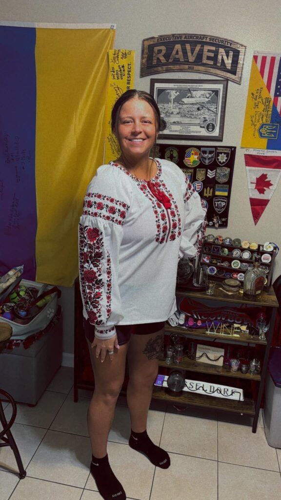 1 Ветеран з Рівненщини подарував вишиванки своїм колегам-спортсменам з США