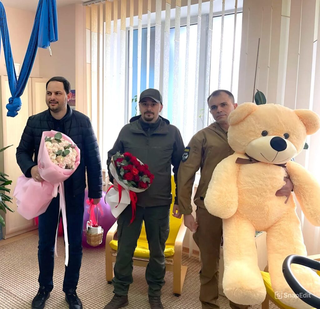 1 Вдову загиблого Героя з Рівненщини привітали з народженням дитини