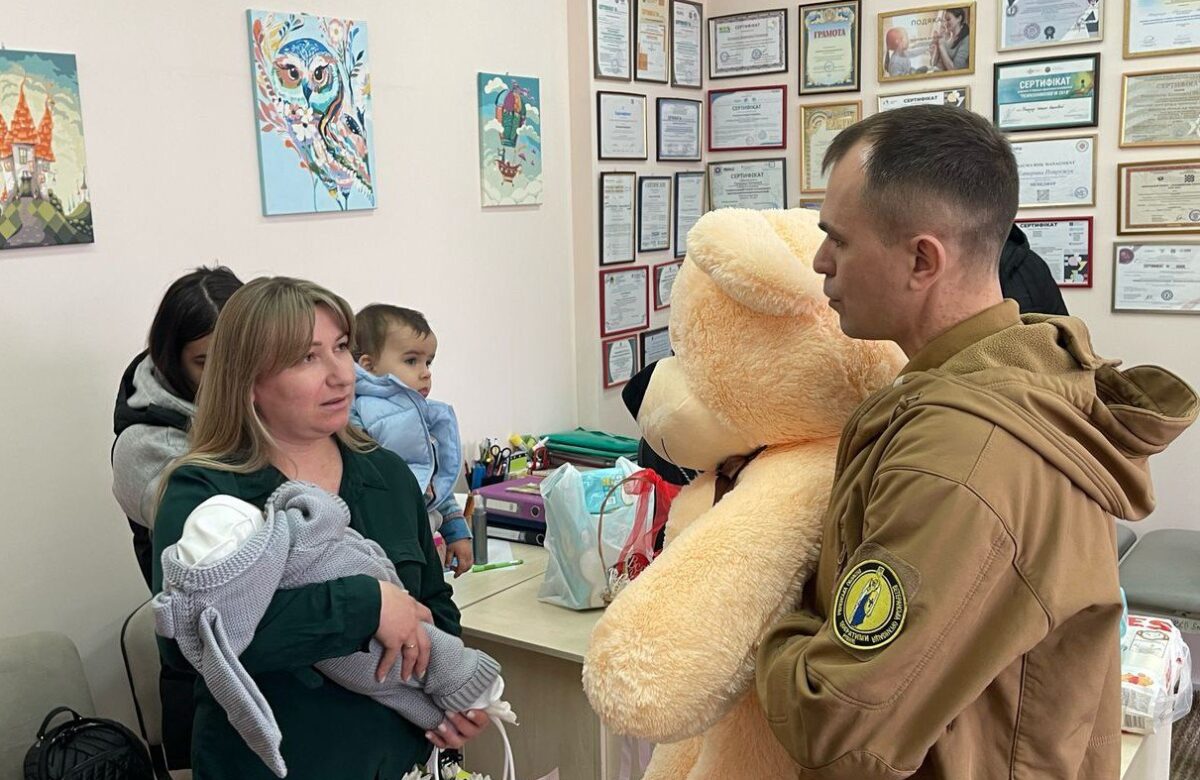 Вдову загиблого Героя з Рівненщини привітали з народженням дитини