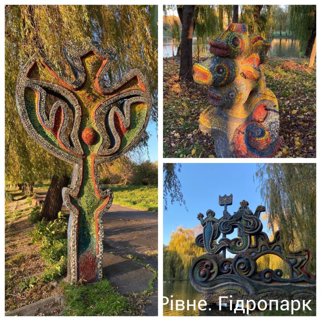 1 Вуличний стріт-арт: посадовиця з Рівненської ОВА розповіла про унікальні мозаїки