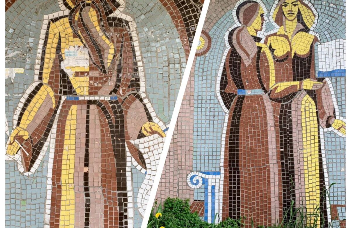 Вуличний стріт-арт: посадовиця з Рівненської ОВА розповіла про унікальні мозаїки