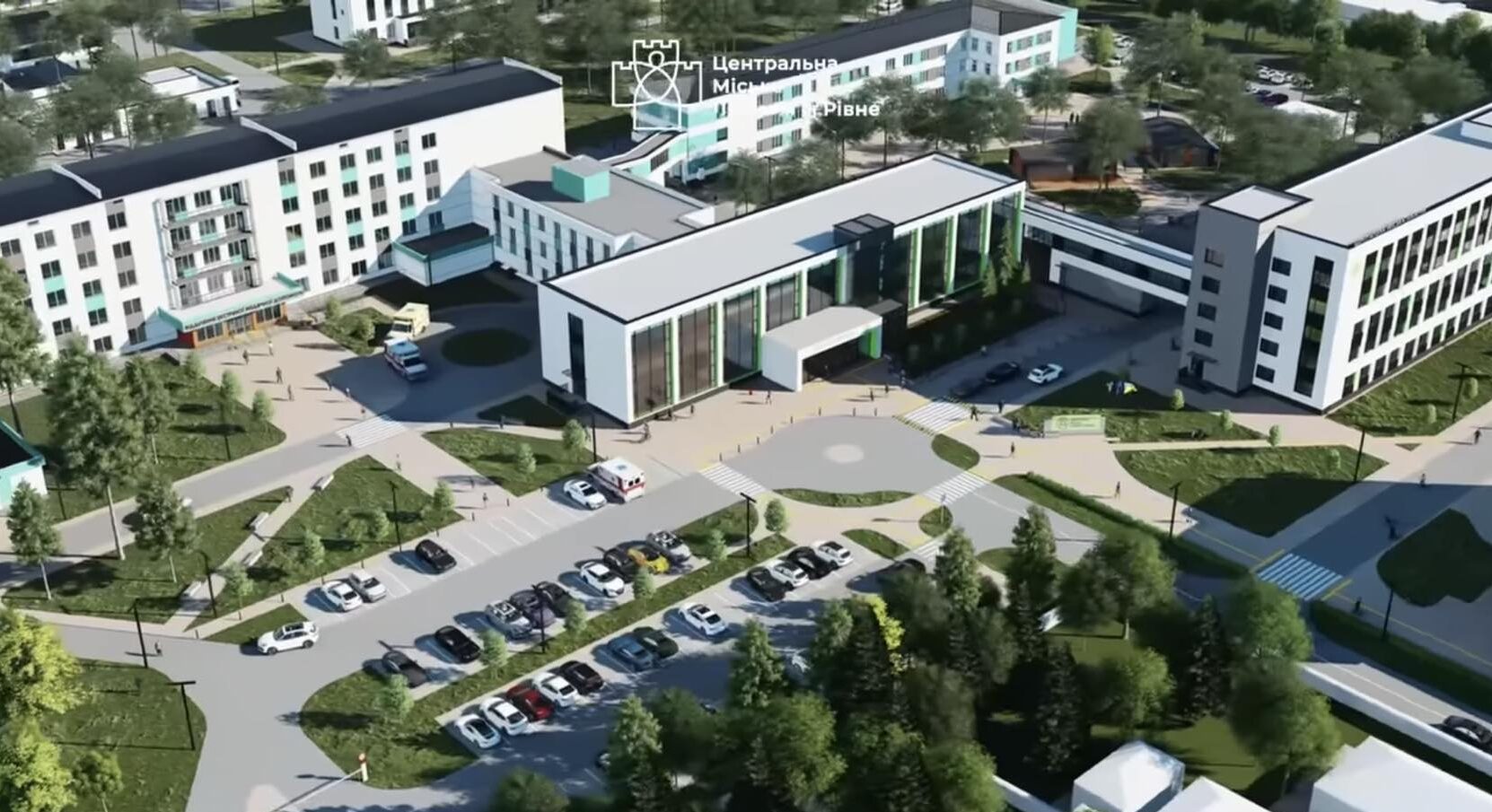 У Рівному будують нову парковку біля Центральної міської лікарні 0000