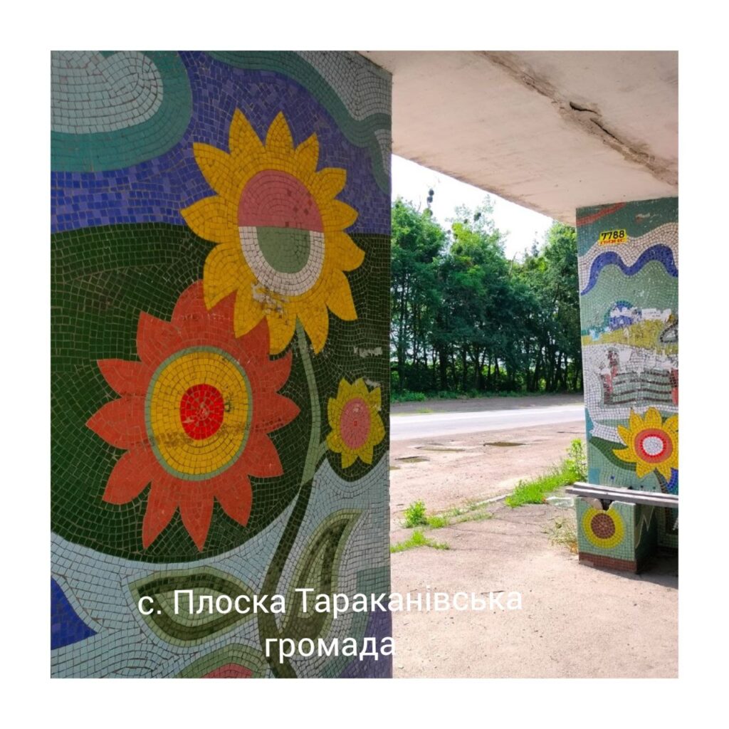 1 Вуличний стріт-арт: посадовиця з Рівненської ОВА розповіла про унікальні мозаїки