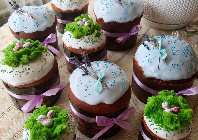 Ідеї для оздоблення пасок: три смачні рецепти глазурі та «мох» як декор