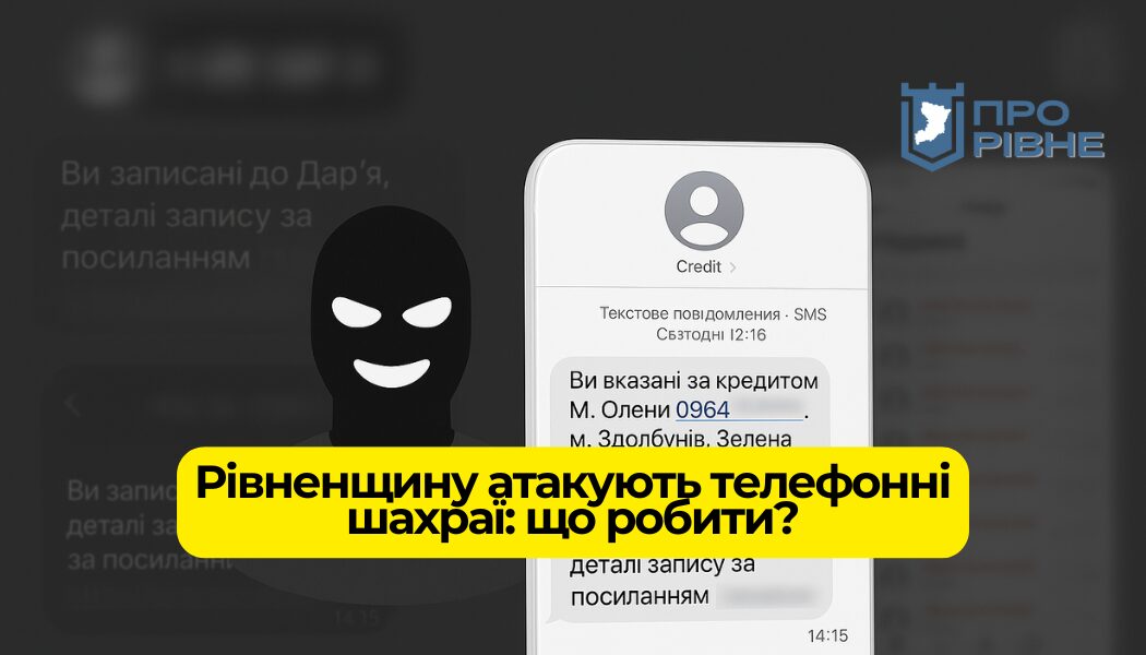 Рівненщину атакують телефонні шахраї та боти: як діяти повідомили у поліції