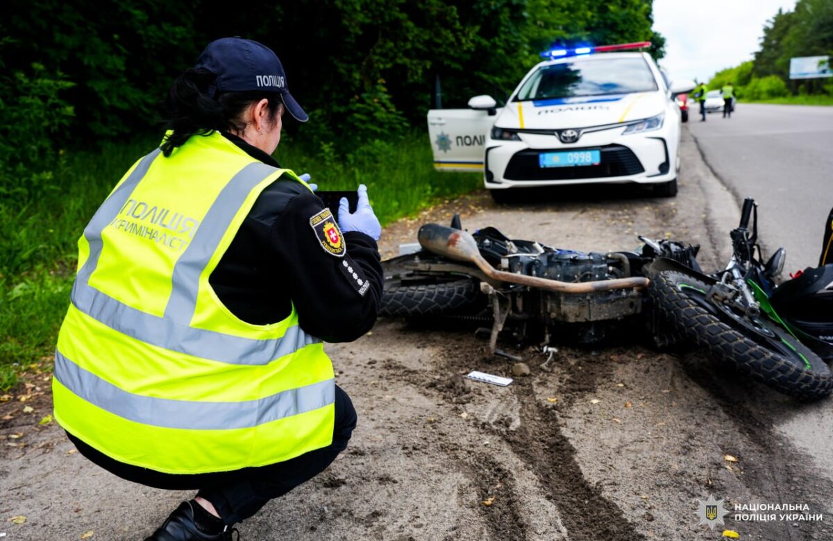 ДТП на трасі біля Костополя: постраждав 19-річний мотоцикліст
