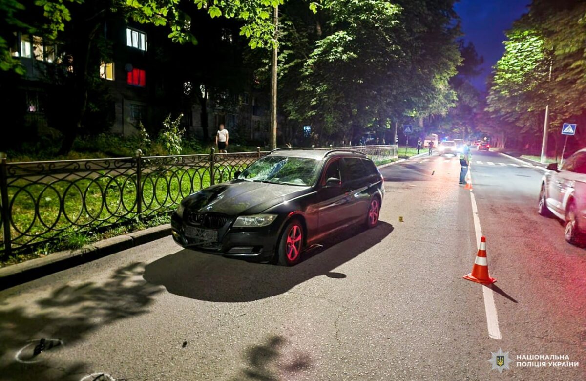 У Рівному водію BMW, який смертельно травмував жінку на переході, оголосили про підозру