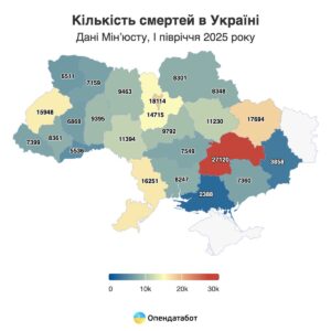 1 На Рівненщині смертність у півтора рази перевищує народжуваність, а на одне маля - 23 пенсіонери