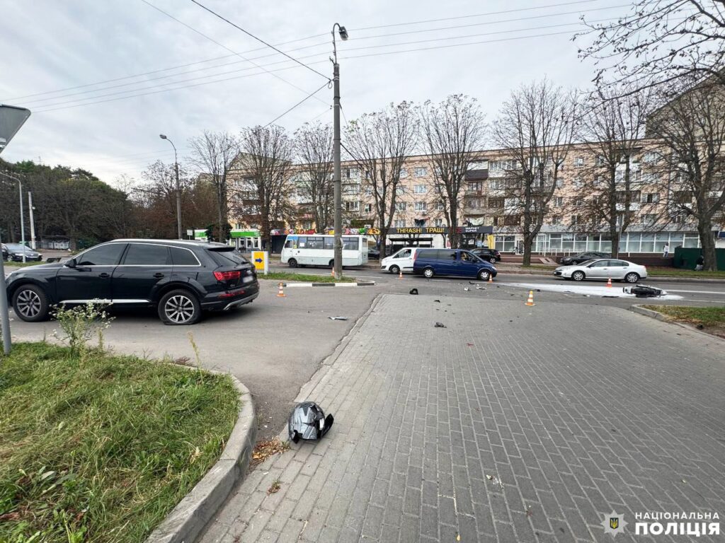 1 Був під наркотиками: у Рівному водія Audi, що збив насмерть мотоцикліста відправили під домашній арешт