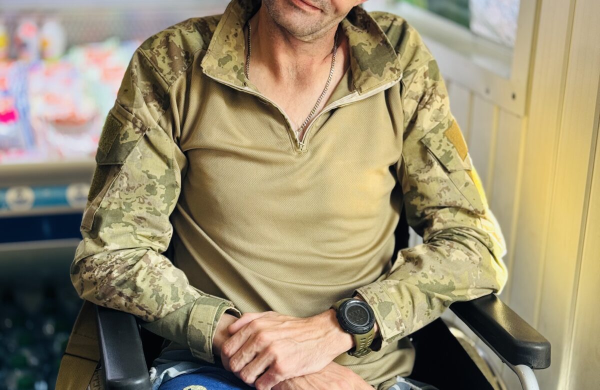 Військовослужбовець з Рівненщини після ампутації обох ніг налагоджує життя завдяки дружині