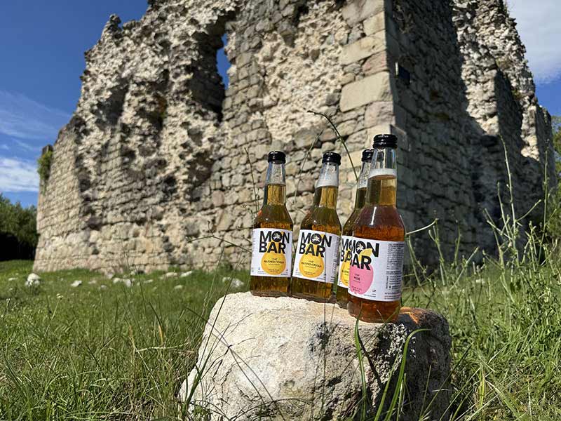 Лицарі-тамплієри та крафтовий сидр Monbar: як приватна ініціатива допомагає у відновленні Середнянського замку