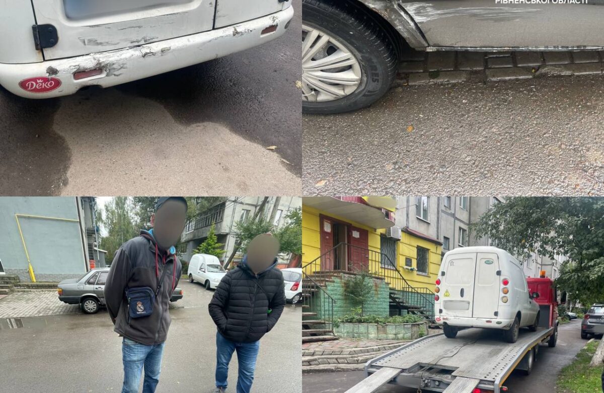 Нетверезий водій спричинив ДТП у Рівному: авто евакуйовано на штрафмайданчик