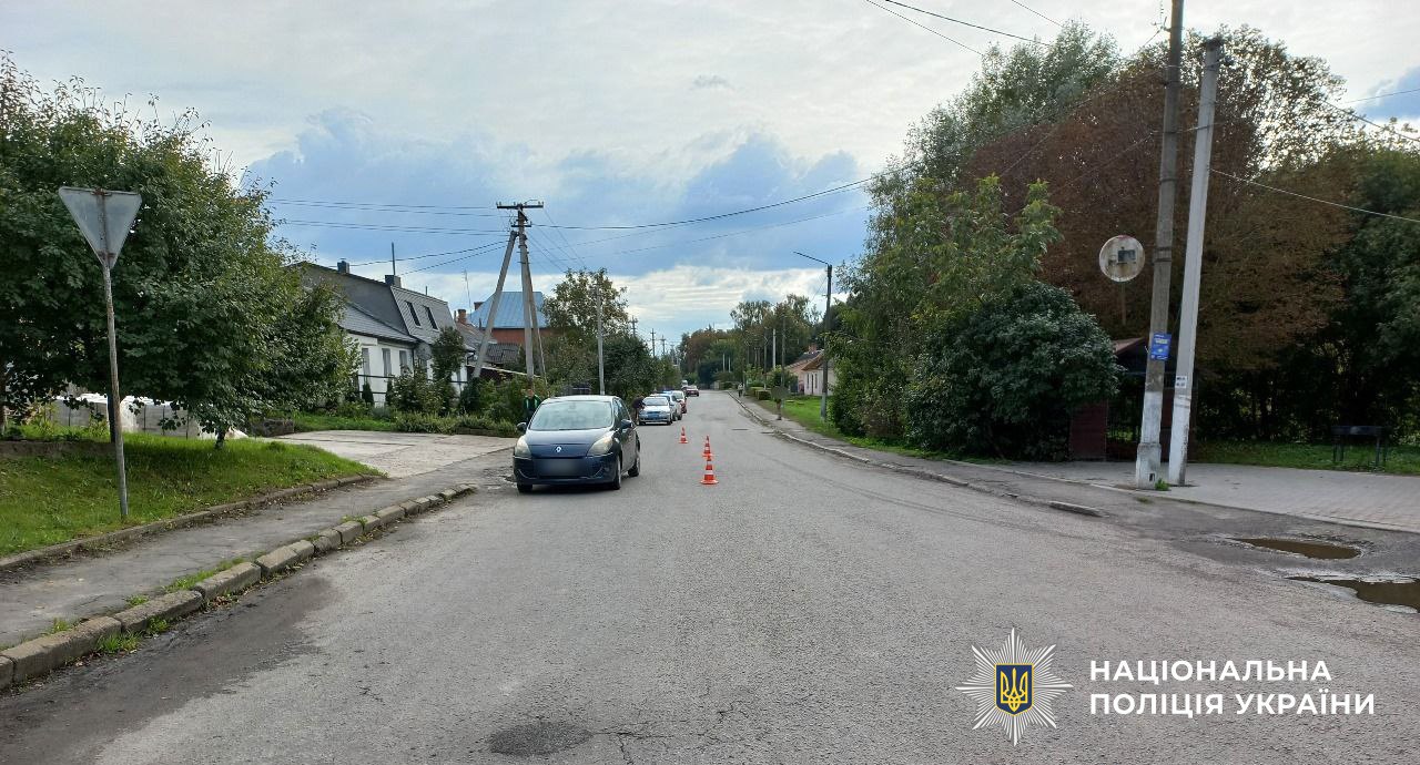 У Млинові водій збив 13-річного хлопця: дитина раптово вибігла на дорогу 0000