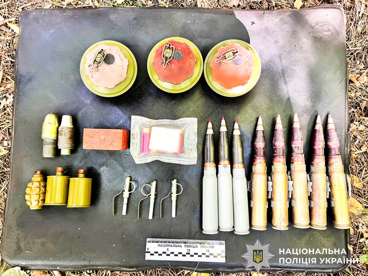 На Рівненщині затримали чоловіка з великим запасом зброї та боєприпасів 0000