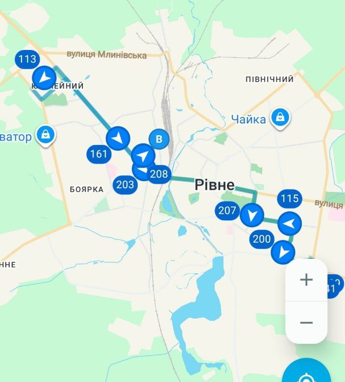 У Рівному можна відстежувати громадський транспорт онлайн: як працює додаток EasyWay