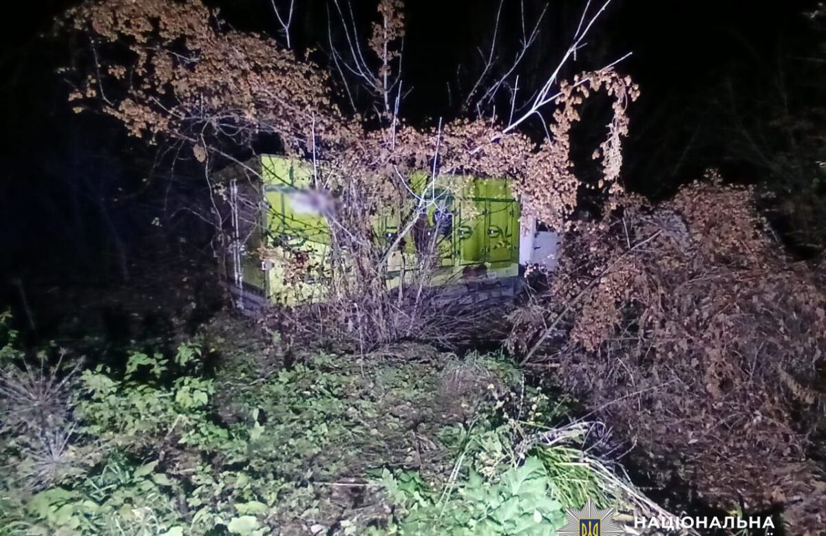 Аварія на трасі Київ–Чоп біля Рівного: фургон злетів у кювет, двоє постраждалих у лікарні