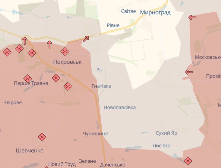 1 Ворог підходить до Рівного на Сході, але ЗСУ тримають лінію: офіційне спростування фейків про захоплення Покровська