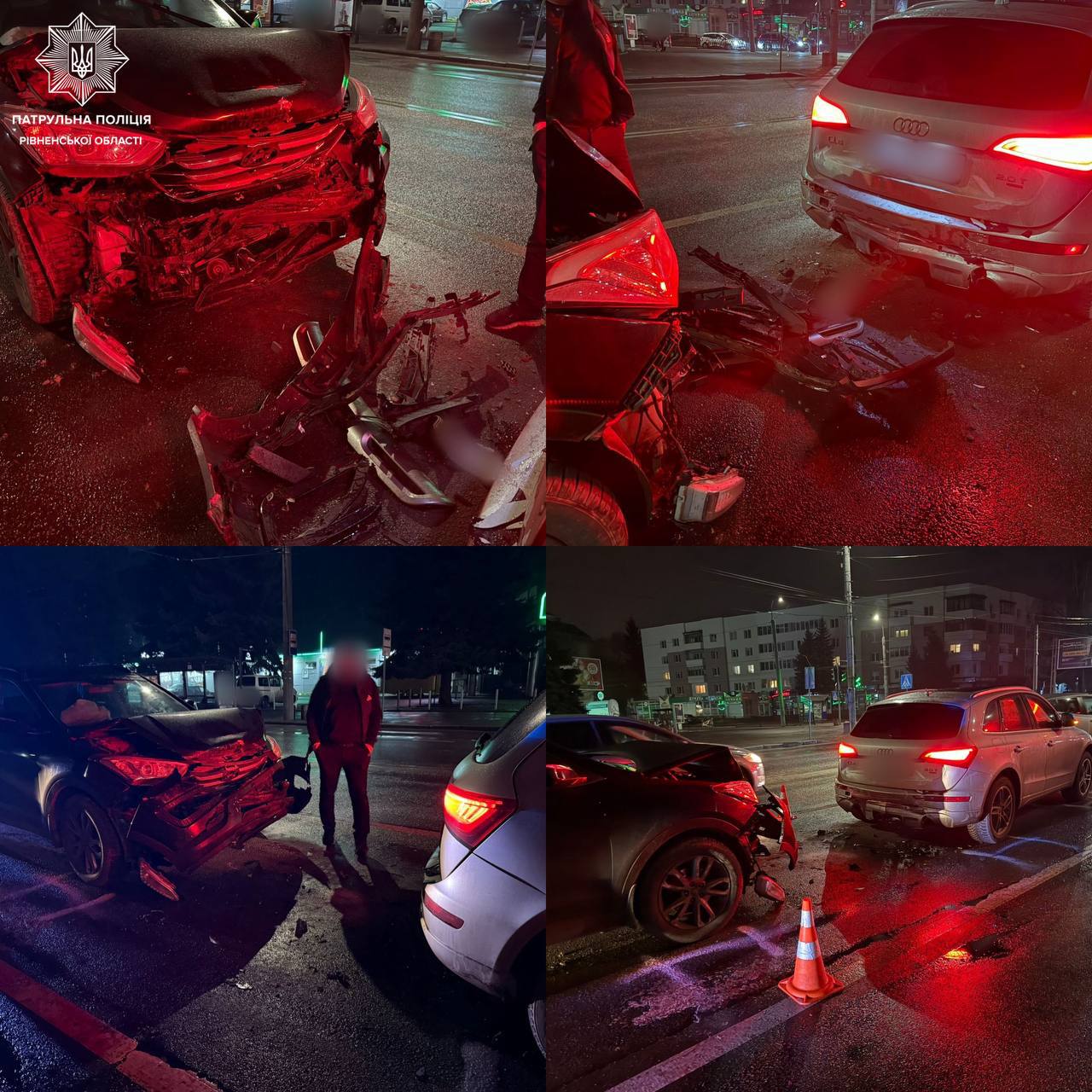 П’яний водій мчав Рівним і влетів у авто попереду: чи є постраждалі 0000
