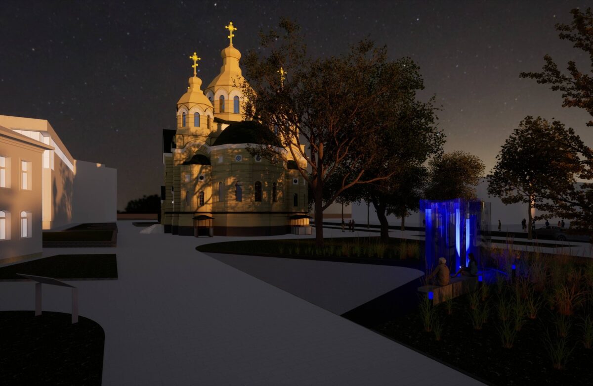 У центрі Рівного з’явиться «Сквер Надії»: яким буде простір шани полонених та зниклих безвісти військовослужбовців (ФОТО)