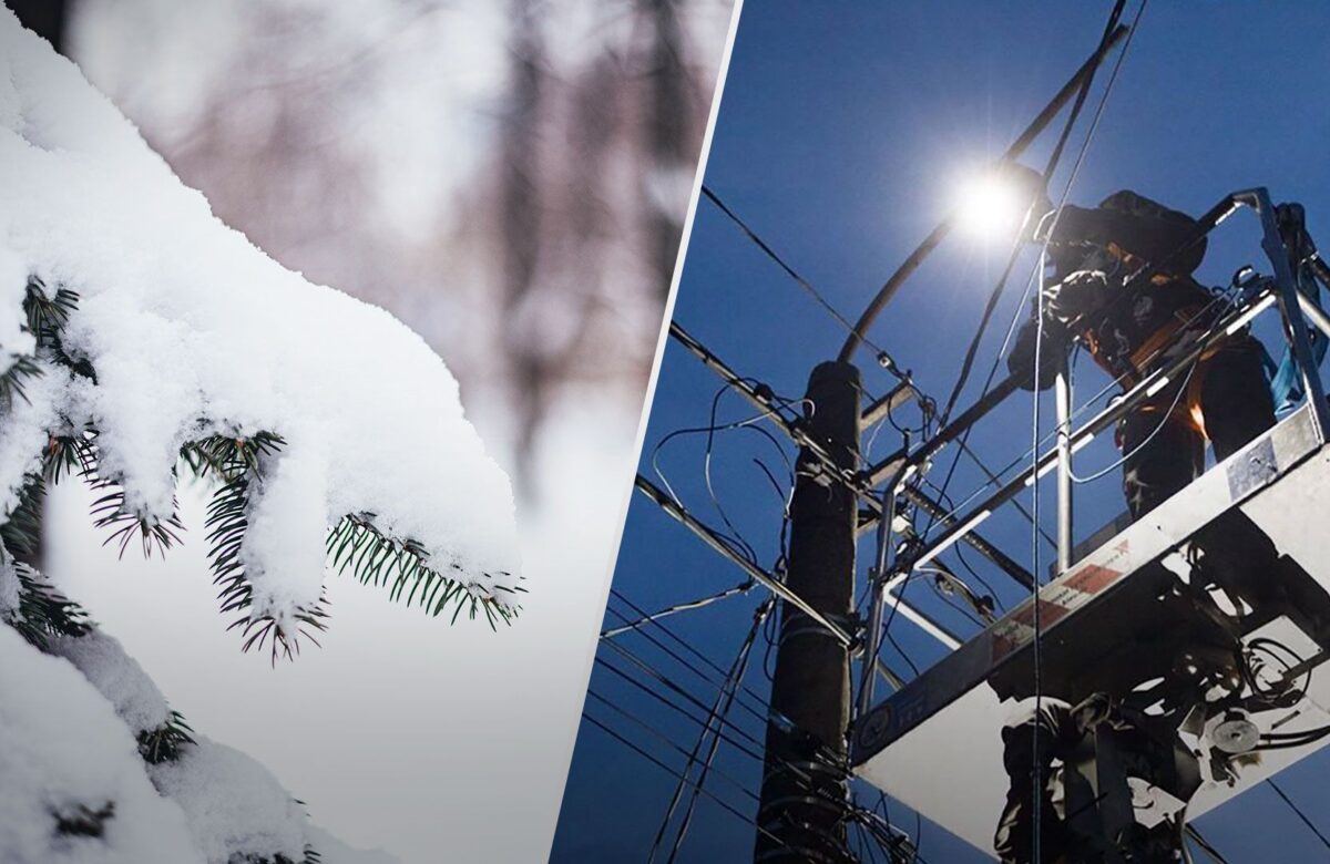 Негода лютує: що прогнозують енергетики та яка ситуація на Рівненщині зі світлом