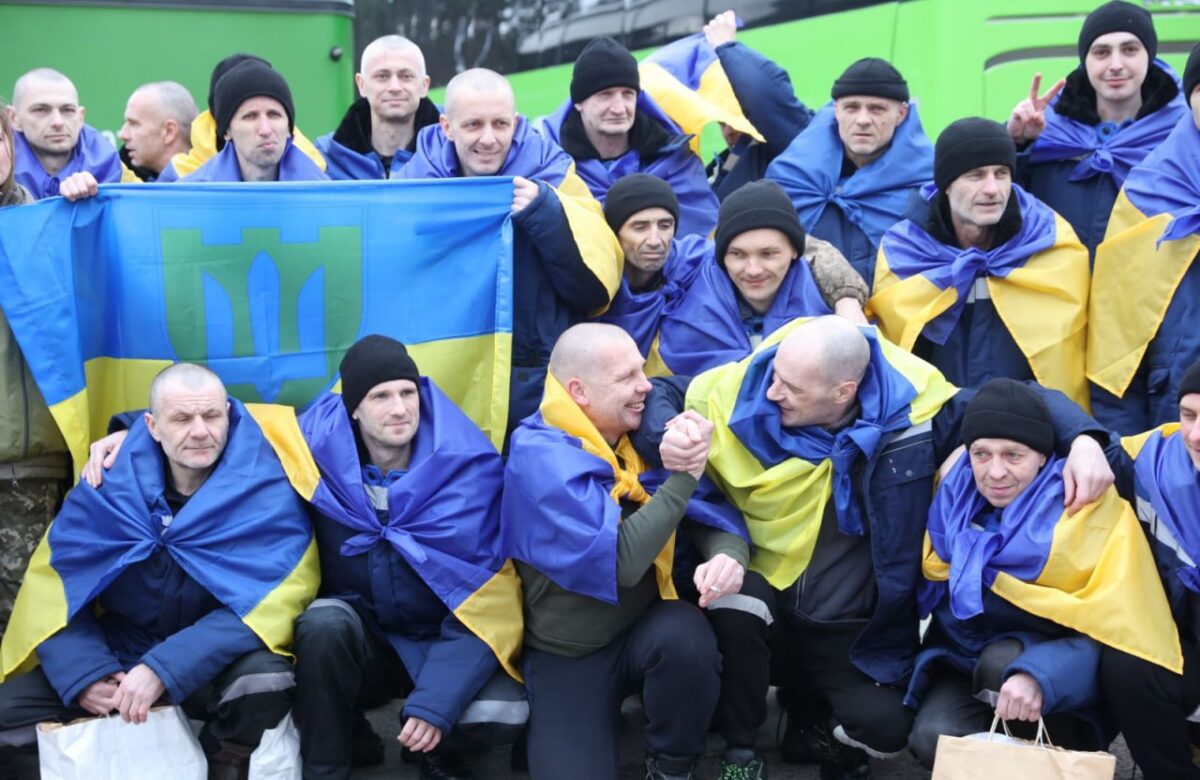 Під час обміну з російського полону повернули найбільшу кількість військових з Рівненщини