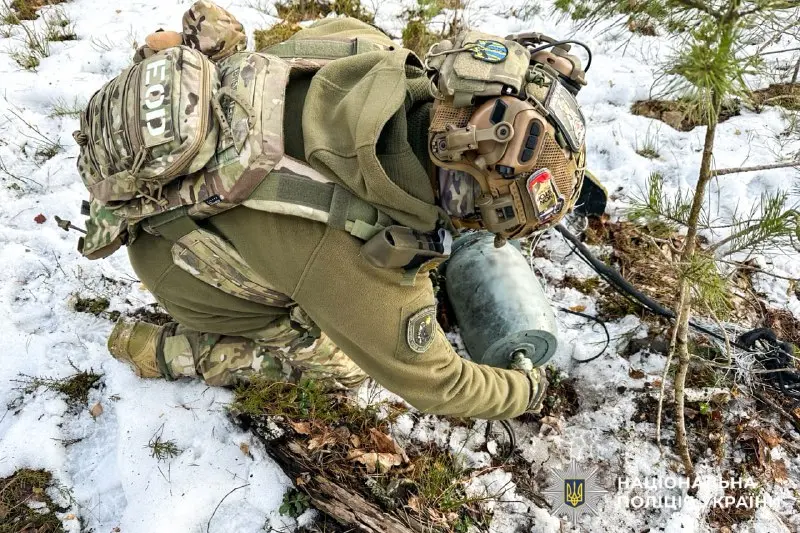 На Рівненщині у лісі знайшли нерозірвану бойову частину ворожого БПЛА (ФОТО)