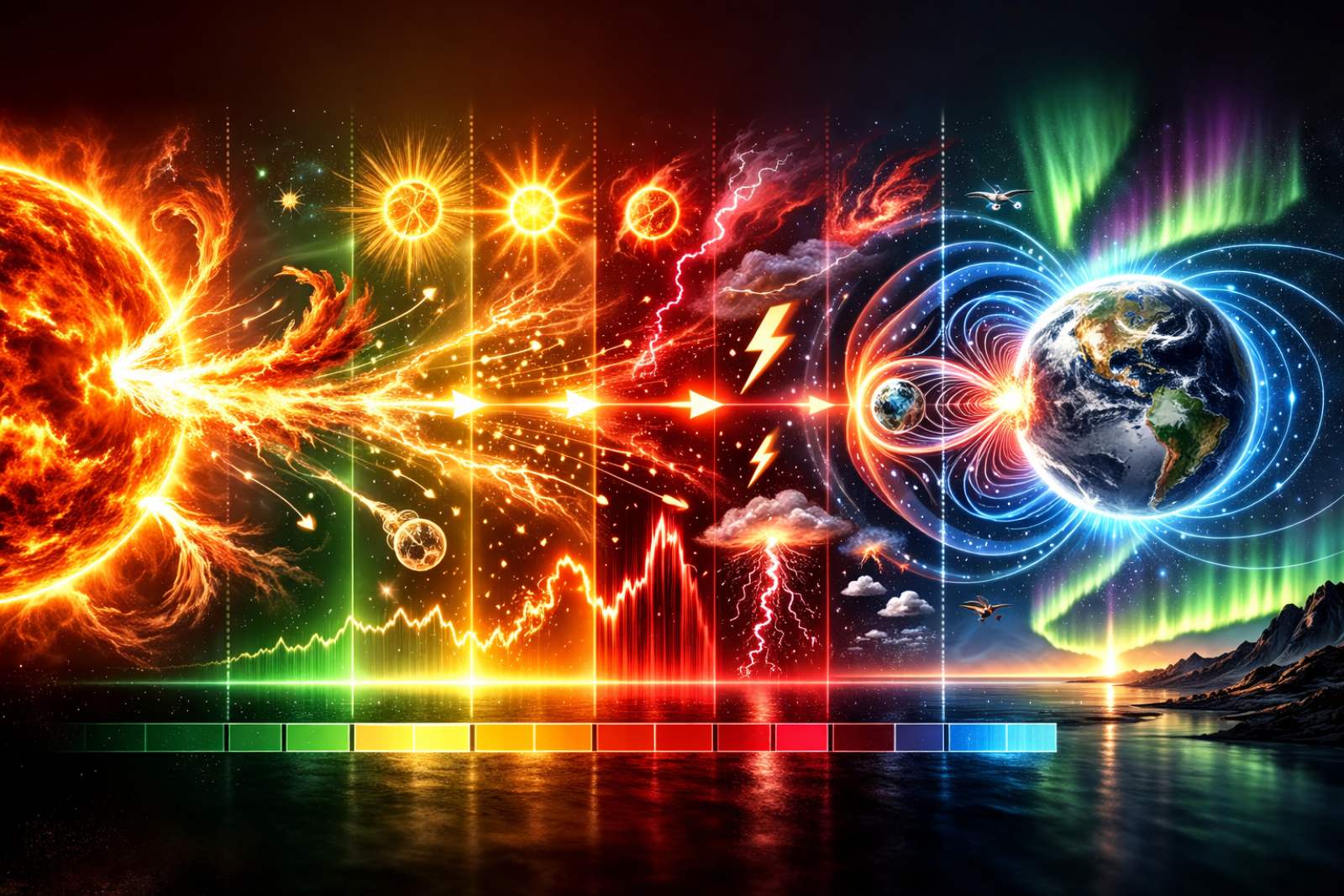 У березні очікують серію магнітних бур — найсильніша прогнозується 21 числа 0000