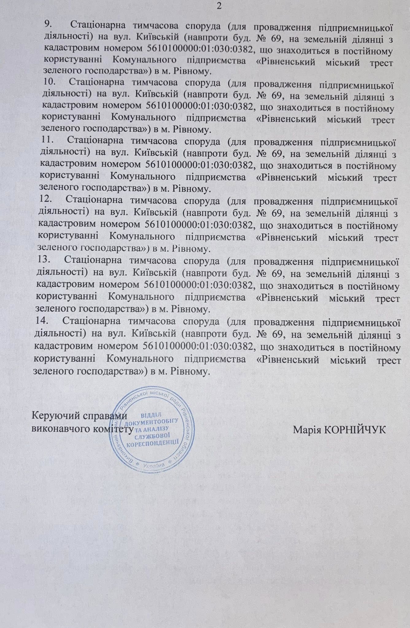 1 У Рівному збирають підписи проти знесення кіосків біля Сільпо — до влади звернувся підприємець