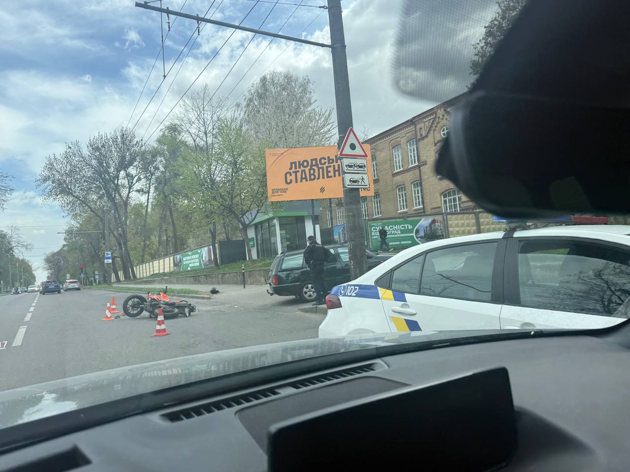 У Рівному на Соборній збили мотоцикліста — що відомо 0000