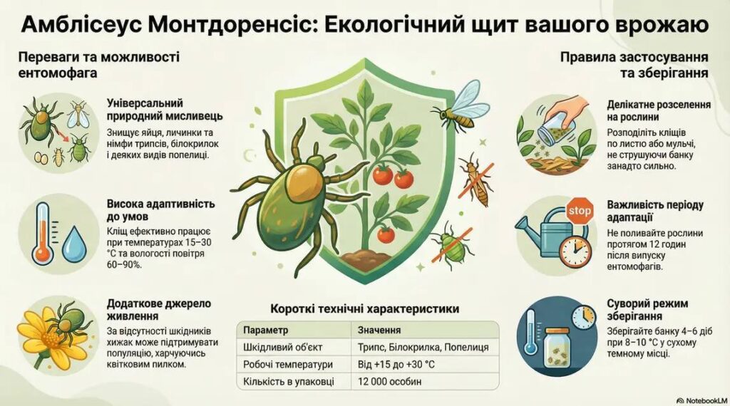 1 Хижі кліщі та ентомофаги: як українські фермери використовують екологічні методи захисту городини