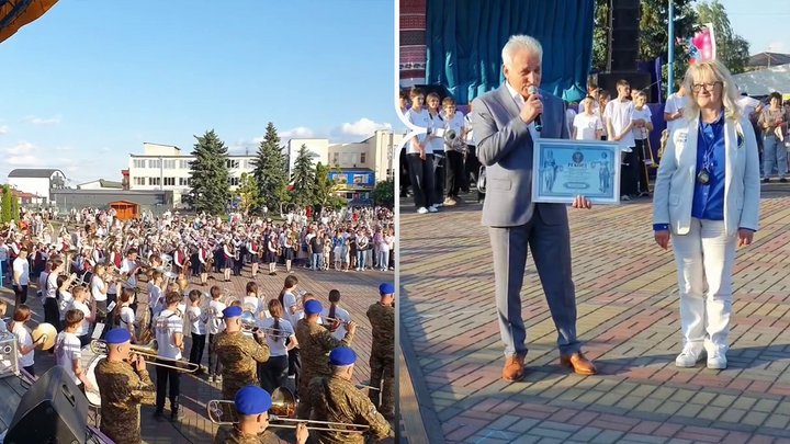 У Радивилові встановили національний рекорд України: п’ять оркестрів одночасно виконали Гімн