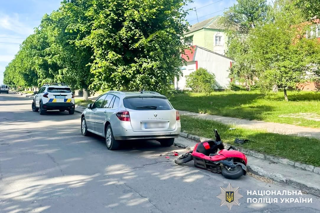 На Рівненщині знову травмувалася дитина на електротранспорті: 15-річний хлопець потрапив у ДТП