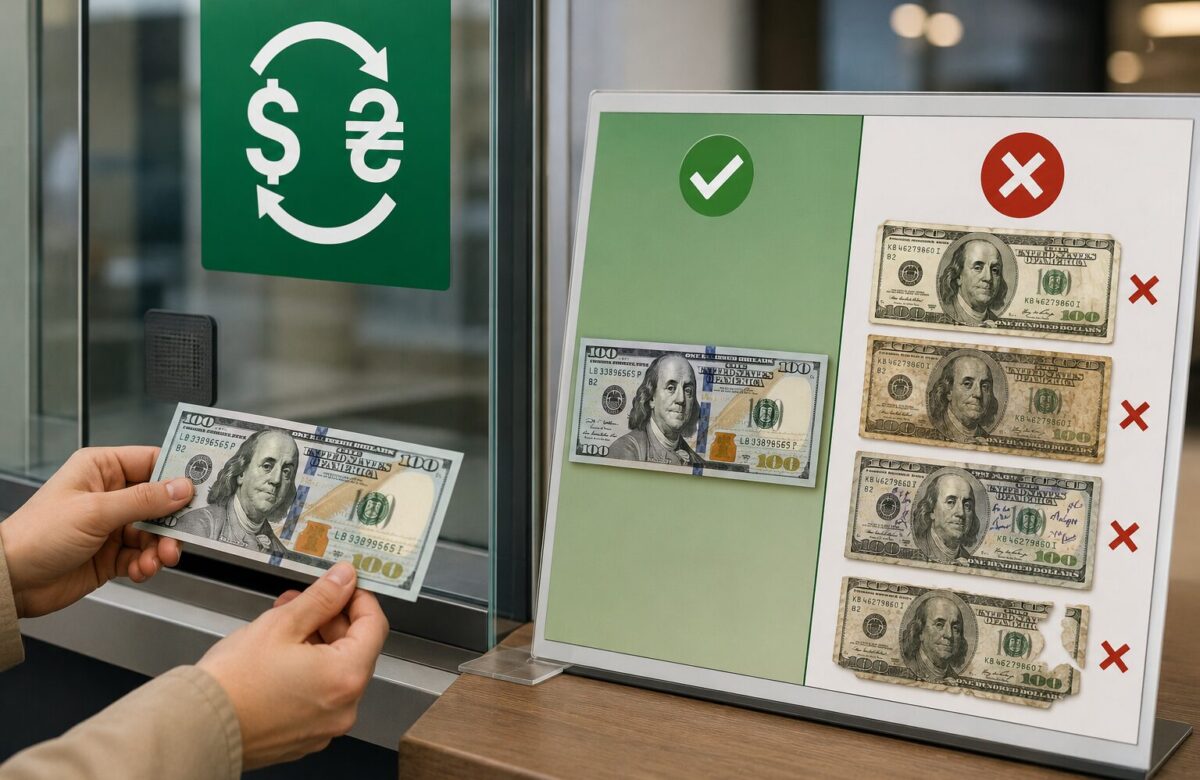 Які долари в Україні відмовляються приймати обмінники та через які пошкодження купюр ваші гроші можуть “згоріти”(ФОТО)