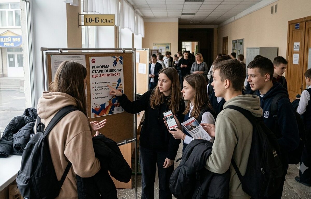 Міністр Лісовий розповів про долю учнів старших класів на тлі масштабного закриття паралелей, зокрема у школах Рівного
