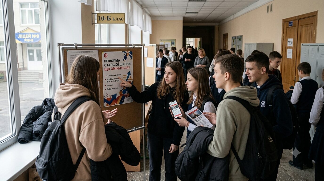Міністр Лісовий розповів про долю учнів старших класів на тлі масштабного закриття паралелей, зокрема у школах Рівного 0000
