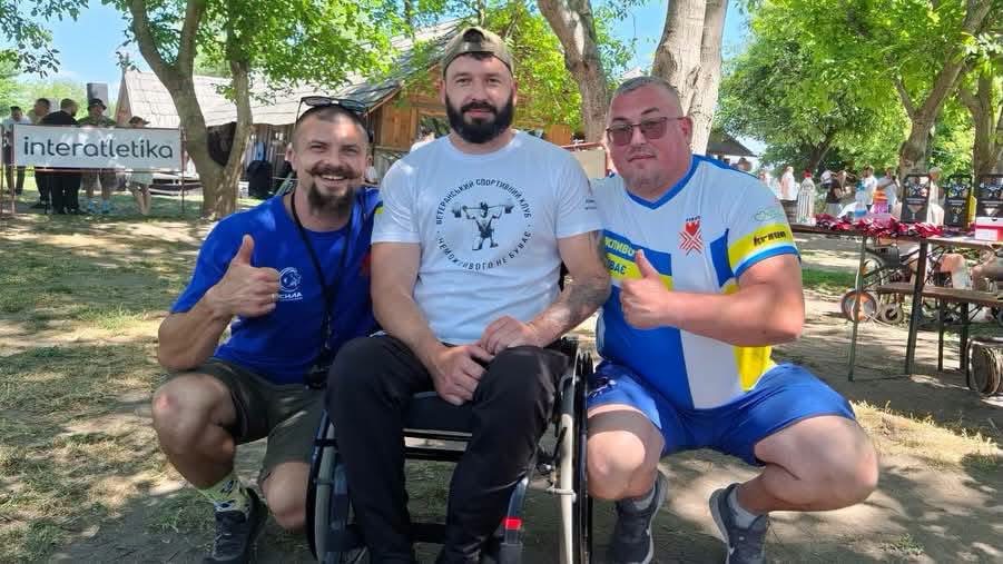 У Рівному відбулися перші відкриті ветеранські змагання «Без меж»
