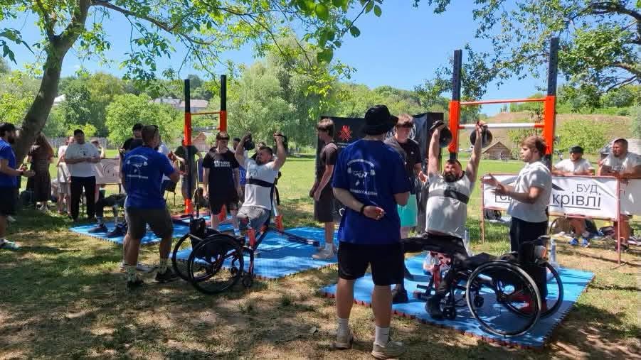 1 У Рівному відбулися перші відкриті ветеранські змагання «Без меж»