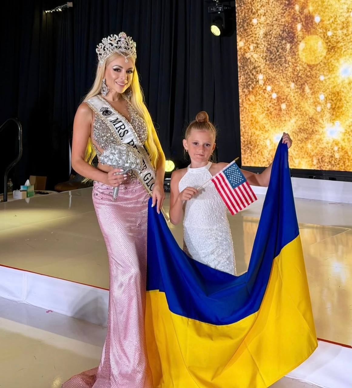 1 Багатодітна мама з Рівного перемогла на престижному міжнародному конкурсі краси у США